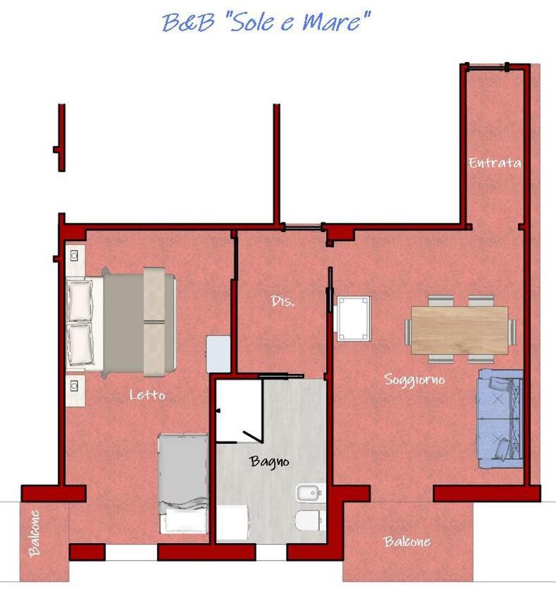 Sole E Mare Apartment Guardavalle Екстериор снимка